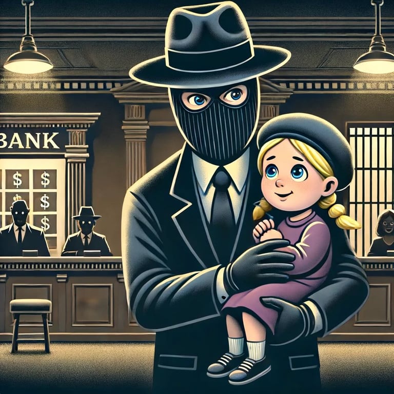 Bank Robbery with Child